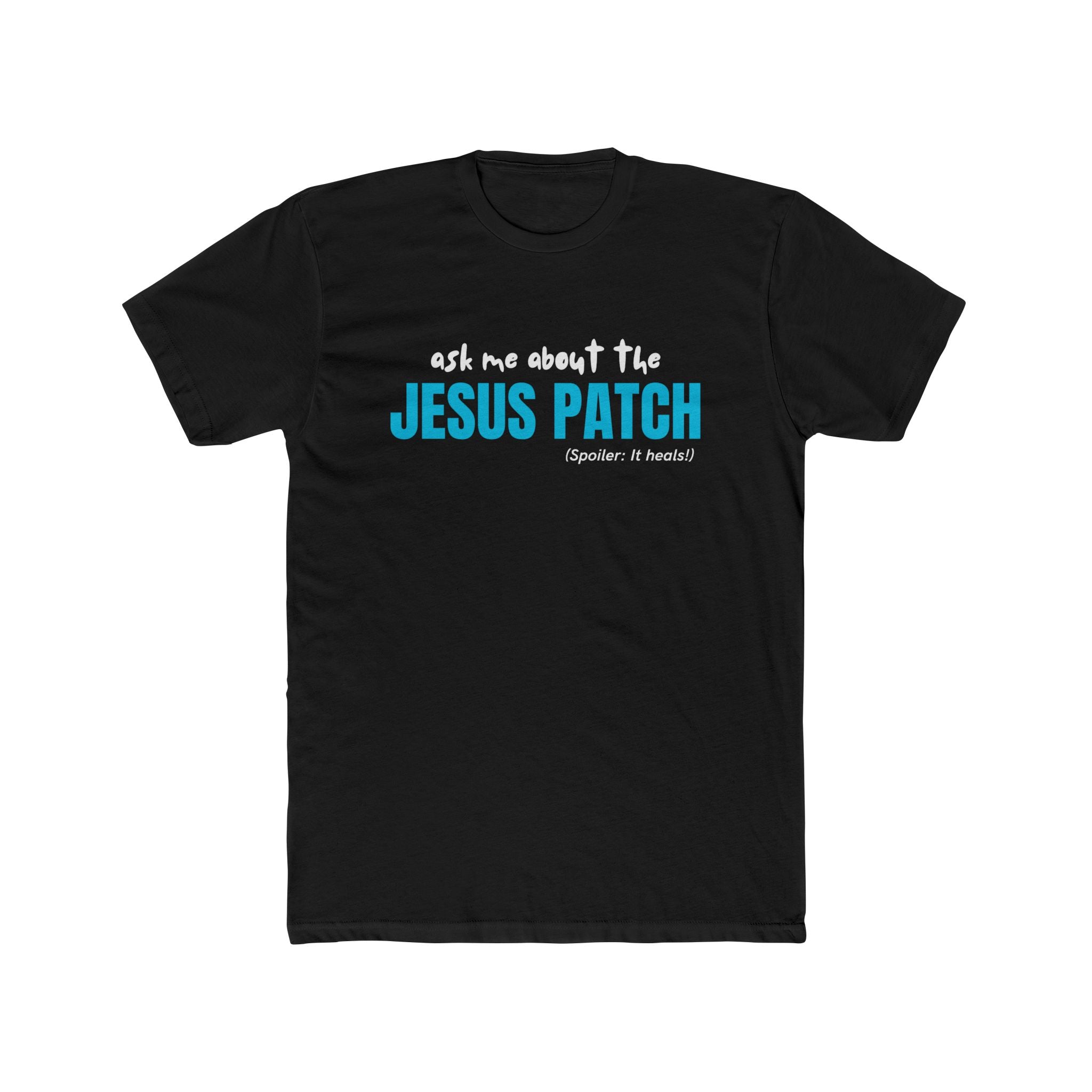 "Jesus Patch" - Lightweight Cotton T-shirt