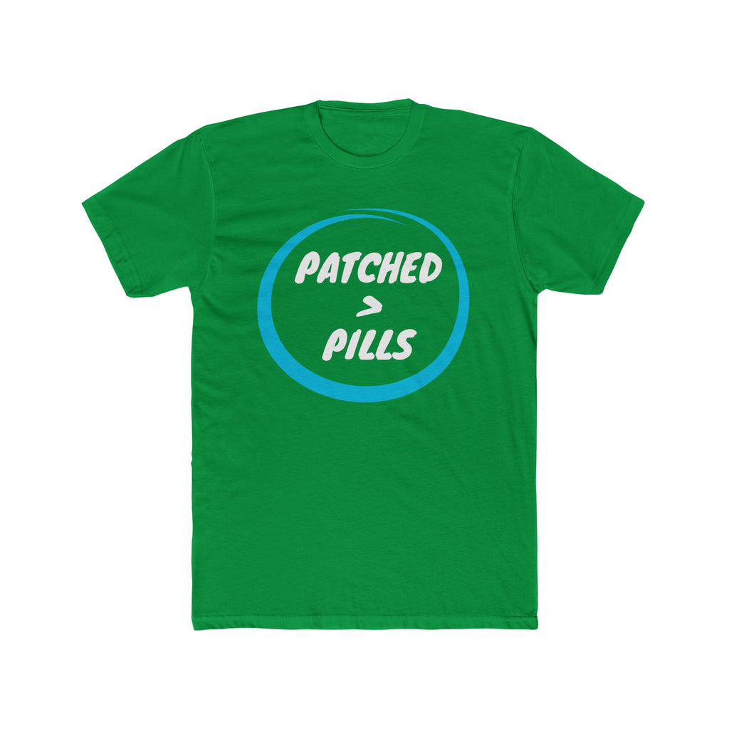 "Patched over Pills" - Lightweight Cotton T-shirt