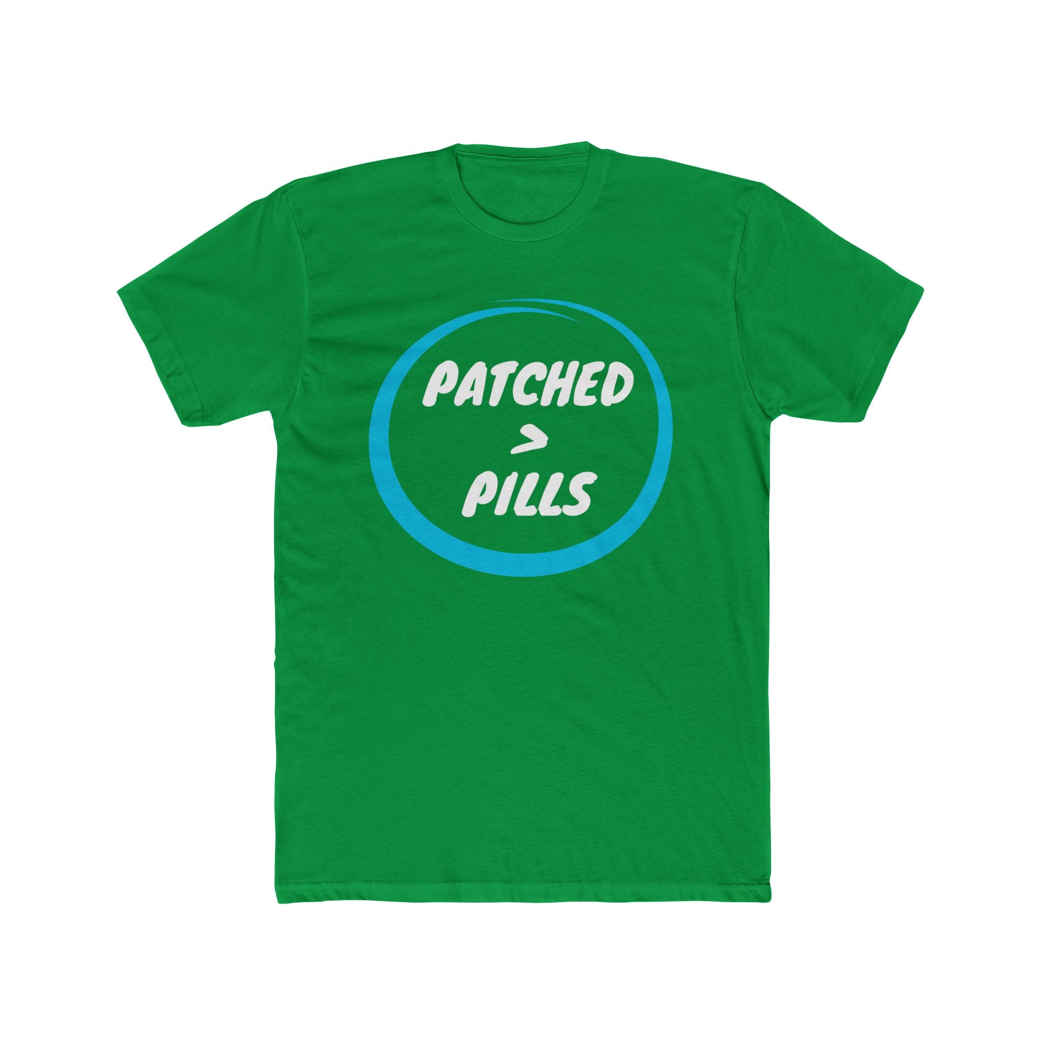"Patched over Pills" - Lightweight Cotton T-shirt