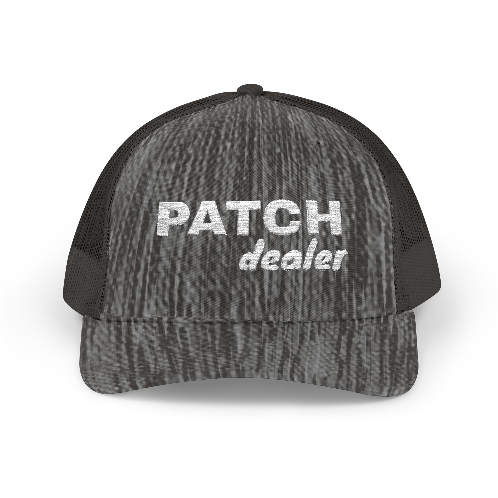 "Patch Dealer" - Snapback Trucker Hat - Embroidered Hat