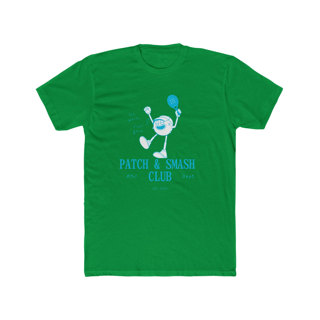 "Patch & Smash Club" - Lightweight Cotton T‑Shirt