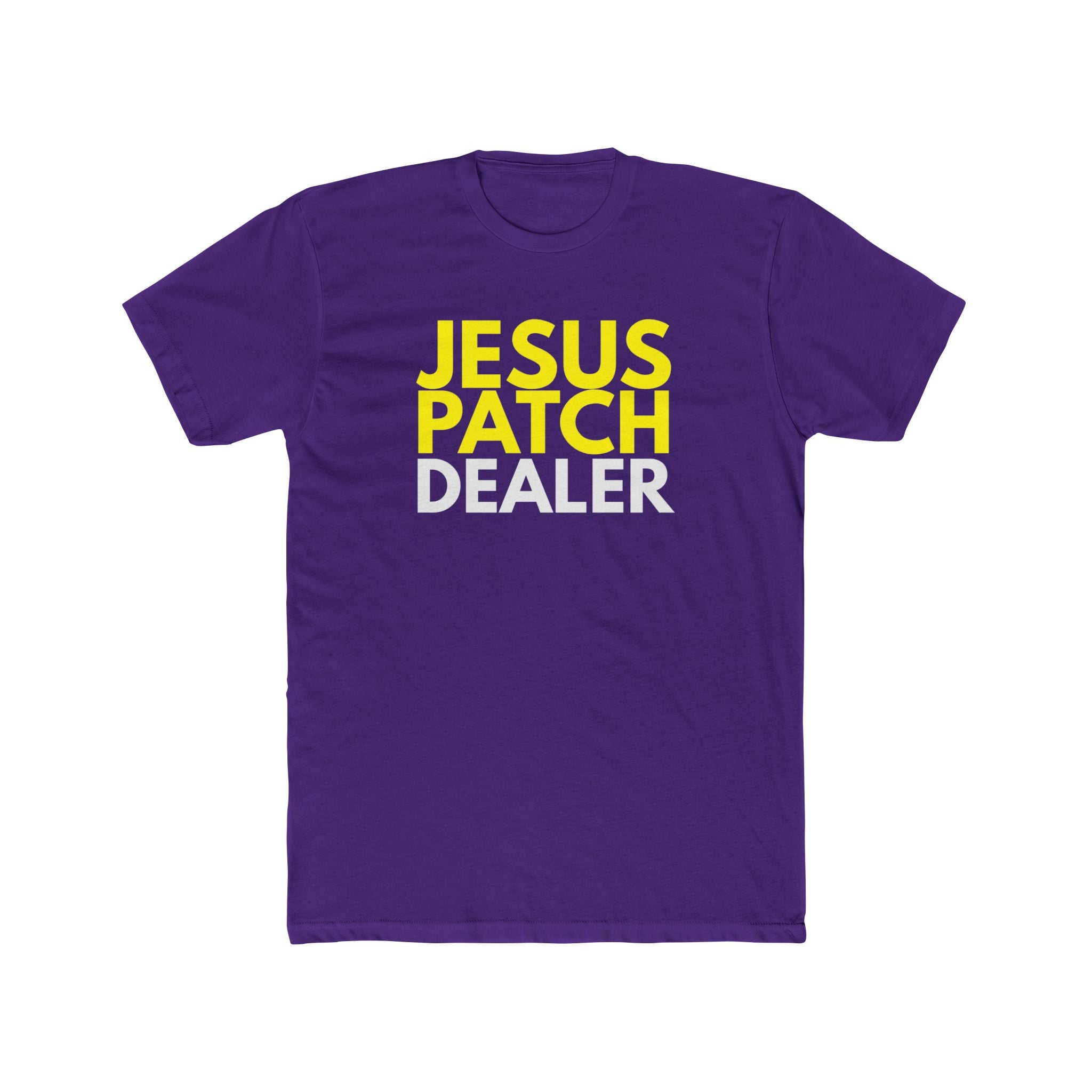 "Jesus Patch Dealer" - Lightweight Cotton T-Shirt