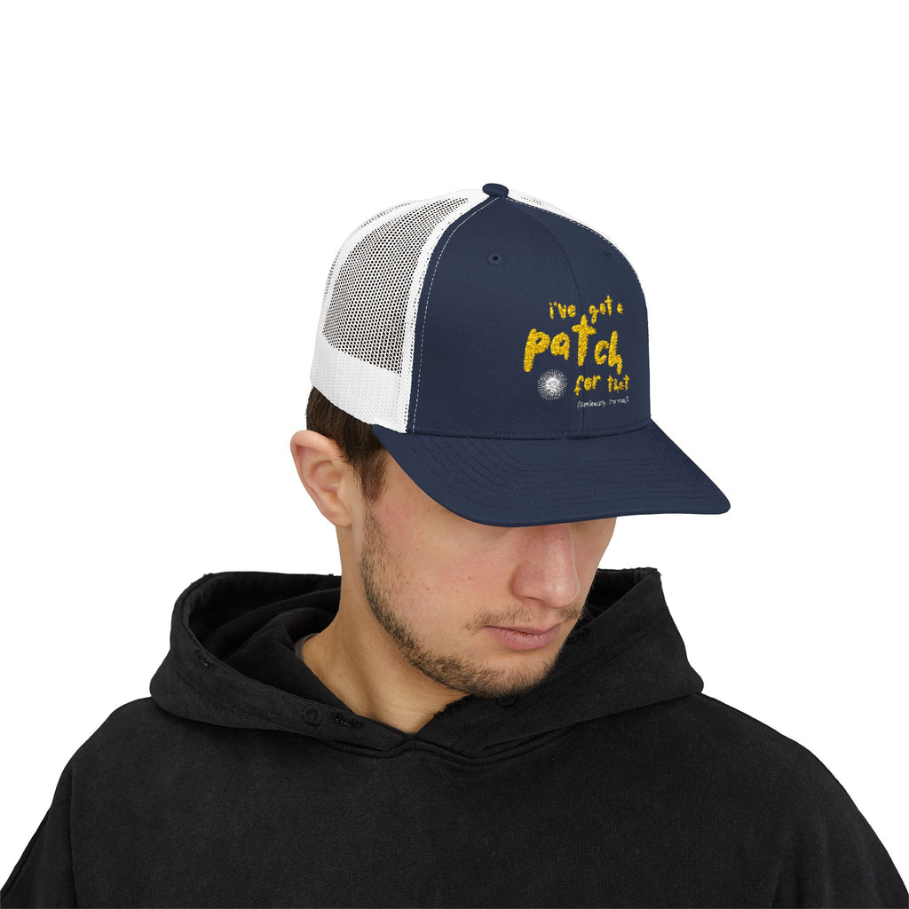 "I've Got a Patch For That" - Embroidered Snapback Cap
