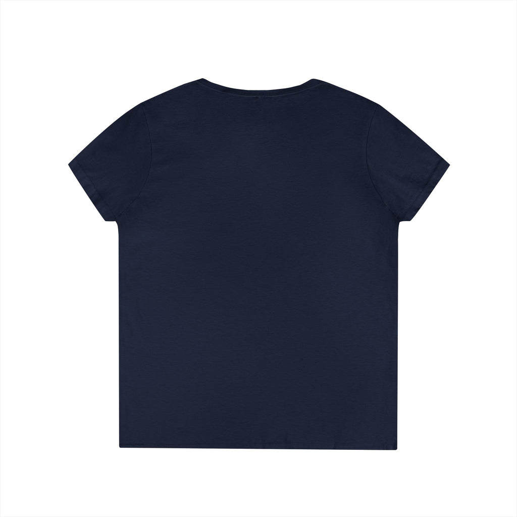 "Patch Fairy" - V-neck Cotton T-Shirt