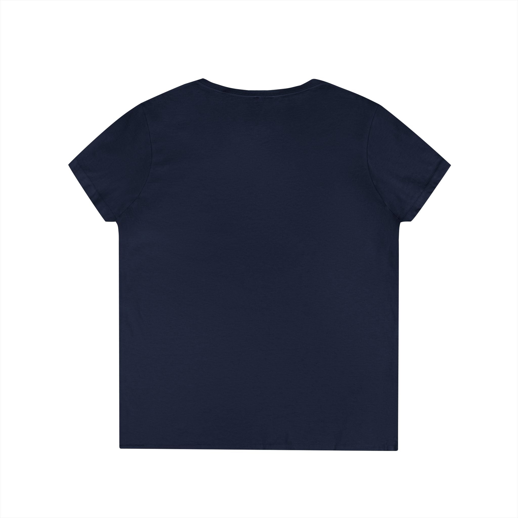 "Patch Fairy" - V-neck Cotton T-Shirt